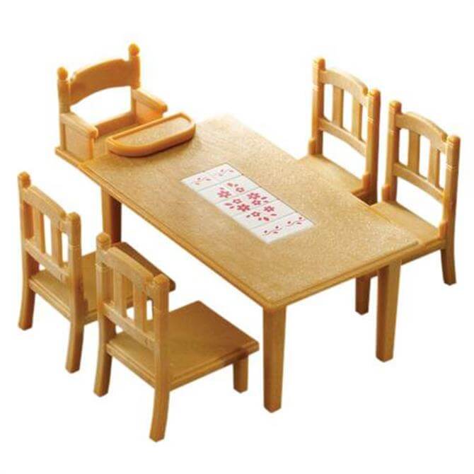 Sylvanian Families Family Tables And Chairs